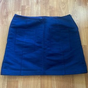 Navy skirt